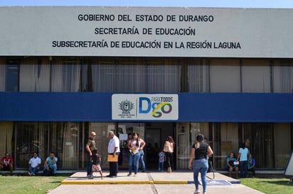 Ciclo escolar. La Subsecretaría de Educación en La Laguna de Durango espera iniciar el ciclo escolar con las plazas cubiertas. (EL SIGLO DE TORREÓN)