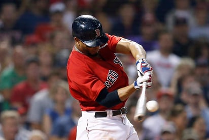 Xander Bogaerts conectó tres ‘extrabases’ en el juego. (AP)