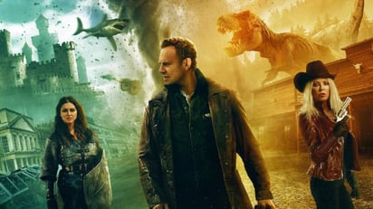 Protagonista. El actor Ian Ziering participa en la sexta y última entrega de Sharknado, la cual hoy se estrena por SYFY.