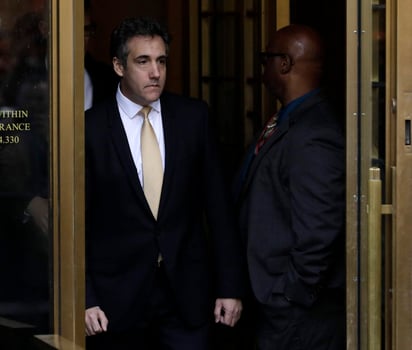 'Soy el tipo que recibiría una bala por el presidente', aseguró el propio Cohen en una entrevista para Vanity Fair en septiembre de 2017, esbozando un concepto de lealtad que parece haber cambiado. (EFE)