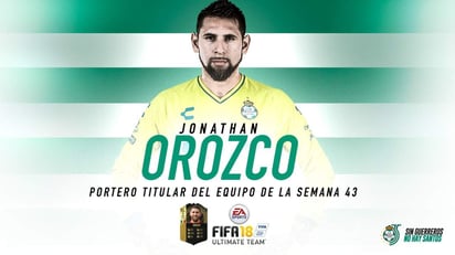 Orozco, comparte alineación con Lionel Messi del Barcelona, 'Kun Aguero' de Manchester City, y el campeón del mundo Kylian Mbappé, del París Saint-Germain. (ESPECIAL)