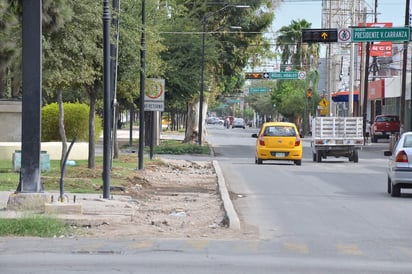 Los trabajos en esta emblemática calzada comenzaron a mediados del mes de abril. (FERNANDO COMPEÁN)