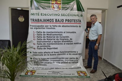 “Tal parece que se les olvidó que las necesidades son permanentes. Estamos muy bajos en cuanto al surtimiento de medicamentos, de echo yo tengo la información que la gran mayoría de las claves están en cero”. (EL SIGLO DE TORREÓN)