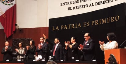 El Senado de la República se encuentra listo para la Sesión Constitutiva de la LXIV Legislatura, en la que se elegirá a los integrantes de la mesa directiva para el primer año de servicio. (TWITTER)