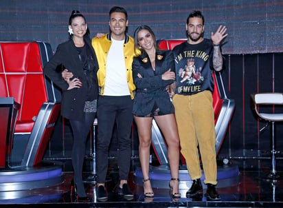 Programa. Fueron presentados Natalia Jiménez, Carlos Rivera, Anitta y Maluma; iniciará el 14 de octubre. (ARCHIVO)