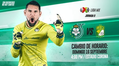 Debido a las contingencias causadas por las lluvias en la Comarca Lagunera, el partido entre Santos Laguna y el Club León cambió de fecha y horario. (Especial)