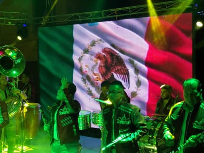 La agrupación lagunera fue la encargada de dar el Grito de Independencia en la ciudad de Lerdo, Durango. (EL SIGLO DE TORREÓN)