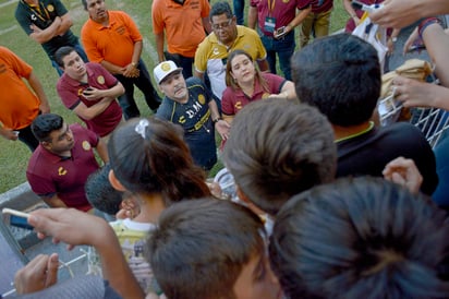 Con prácticamente una semana viviendo en Culiacán, el argentino ha agradecido las muestras de cariño de los aficionados locales.