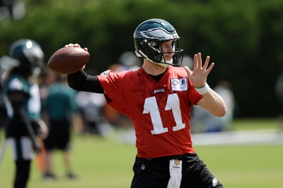 Carson Wentz ya está recuperado de la lesión en la rodilla izquierda que sufrió en diciembre de 2017.