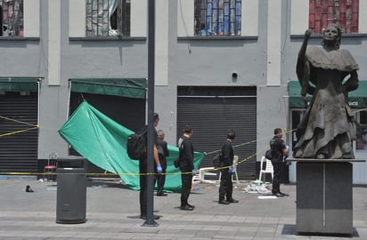 El pasado fin de semana se registró una balacera en la principal plaza. (ARCHIVO) 