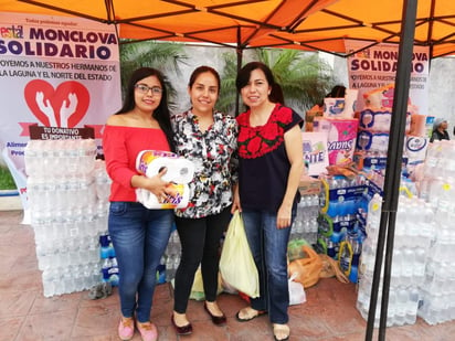 Habitantes de Monclova respondieron al llamado de apoyo lanzado por la dirección de Atención Ciudadana del Ayuntamiento. (EL SIGLO DE TORREÓN)