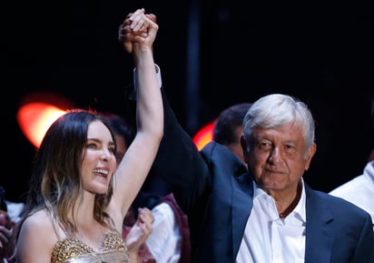 Apoyo. En el pasado proceso electoral, Belinda apoyó a Andrés Manuel López Obrador. (ARCHIVO)