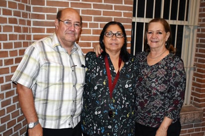 Rafa, Norma y Conchis.