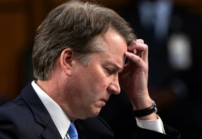 Se complica. Kavanaugh ha negado la acusación que está dilatando el proceso de confirmación. (AP)