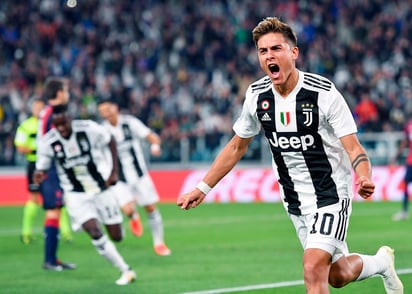 Paulo Dybala rompió una sequía de 492 minutos sin anotar y marcó al minuto 11 el primer tanto de la Juventus.