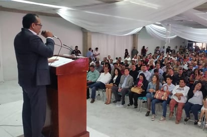 Informe. El regidor Omar Castañeda informó sobre las actividades que se han desarrollado en el segundo año. (EL SIGLO DE TORREÓN)