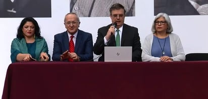 El próximo canciller de México, Marcelo Ebrard, dijo que el acuerdo comercial alcanzado con Estados Unidos y Canadá supone una 'oportunidad para fortalecer el mercado interno', aunque habrá que trabajar para adaptarse a los cambios en las reglas de origen. (ESPECIAL)