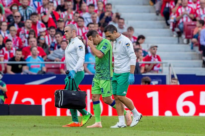 El mexicano Andrés Guardado disputó solo 15 minutos del encuentro, ya que fue sustituido por sufrir una lesión en la pierna izquierda.