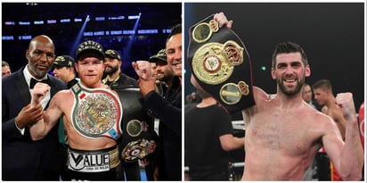 'Canelo' y Fielding se encontrarán en el Hulu Theater del Madison Square Garden, donde ofrecerán una rueda de prensa rumbo al choque a protagonizar en la 'Meca del boxeo'. (ARCHIVO)