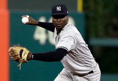 Gregorius se lesionó durante la serie divisional ante Boston. (AP)