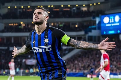 Icardi, crecido en la cantera del Barcelona, juega en el Inter desde 2013 y fue dos veces máximos artillero de la Serie A.