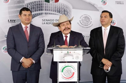 A la iniciativa presentada por el legislador federal coahuilense, se sumaron los senadores Eva Galaz Caletti, Alejandro Armenta Mier, Daniel Gutiérrez Castorena, Cruz Pérez Cuellar y Eduardo Ramírez Aguilar.