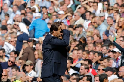 El equipo dirigido por el técnico Julen Lopetegui sumó su cuarta derrota en sus últimos cinco partidos. (AP)