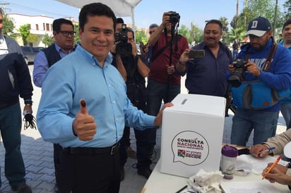 Encuentro. Reyes Flores reiteró el apoyo hacia el Estado en sus encuentros con el gobernador. (GUADALUPE MIRANDA)