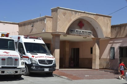 Atención. El hombre se trasladó por su propios medios a la Cruz Roja para su atención médica.