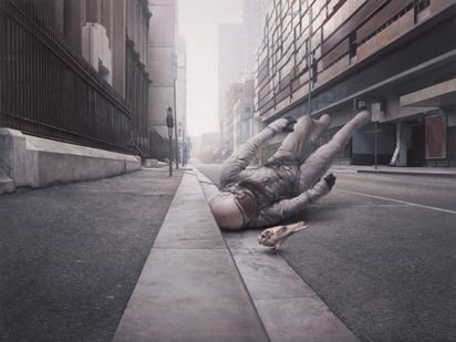 The street de la colección Transient. Foto: Cortesía Jeremy Geddes