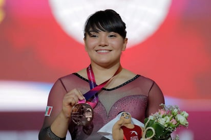 Moreno se quedó con el tercer puesto en salto de caballo y con ello, conquista la primera presea para México en la rama femenil en un Mundial.