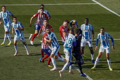 Apenas pudo empatar 1-1 en su visita al Leganés en duelo de la fecha 11. (EFE)