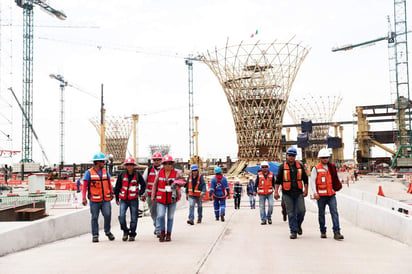 Se han registrado diversos accidentes en la obra del NAICM en Texcoco. (ARCHIVO) 