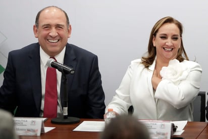 Claudia Ruiz Massieu presentará hoy a Rubén Moreira como delegado especial para la elección extraordinaria en Monterrey. (ARCHIVO) 