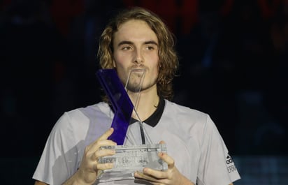 Stefanos Tsitsipas se impuso 2-4, 4-1, 4-, 4-3 a Alex De Miñaur, en la final del ATP Next Gen.