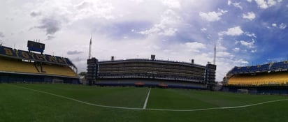 Tanto el club Boca Juniors, como la propia Conmebol, anunciaron que la cancha de La Bombonera ya se encuentra en optimas condiciones para el partido de este día. (Especial)