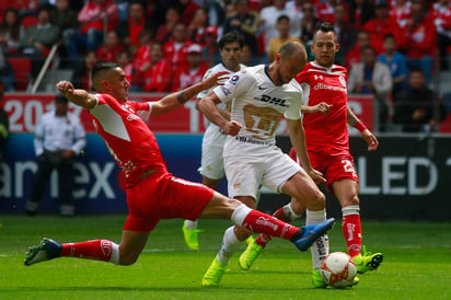 Carlos González marcó el único gol del encuentro para los Pumas. (Jam Media)