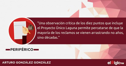 Un plan regional con reclamos añejos