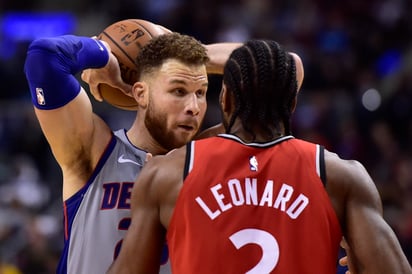 Blake Griffin destacó a la ofensiva por Detroit, anotó 30 puntos.