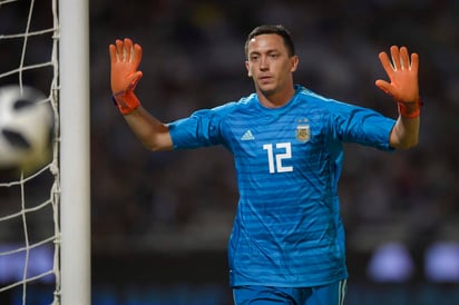 Agustín Marchesín salió como titular con la selección de argentina y dejó su portería en blanco. (Jam Media)