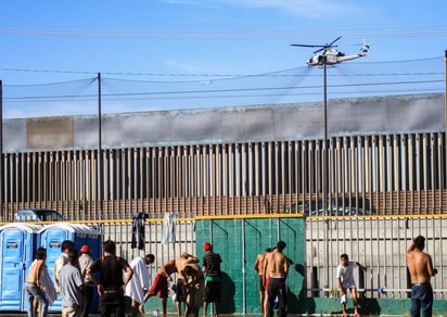 Rechazo. En redes sociales y WhatsApp se convocó a una marcha antiinmigrante en Tijuana y a otra contra la discriminación.