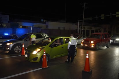 Vigilancia. Mantendrán autoridades vigilancia de Vialidad y otras corporaciones en las principales rúas de la ciudad. (EL SIGLO DE TORREÓN)