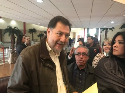 Gerardo Fernández Noroña, diputado federal. (EL SIGLO DE TORREÓN)