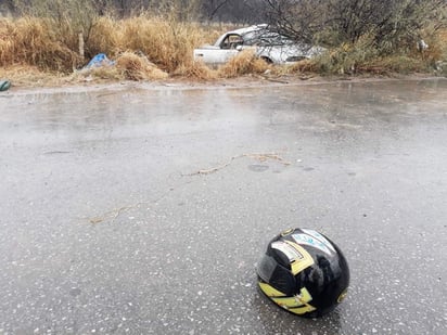 El accidente ocurrió esta mañana sobre la carretera a Santa Fe. (EL SIGLO DE TORREÓN) 