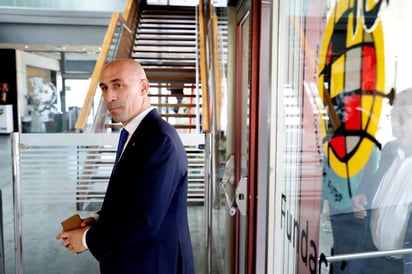 El presidente de la Federación Española de Futbol, Luis Rubiales.