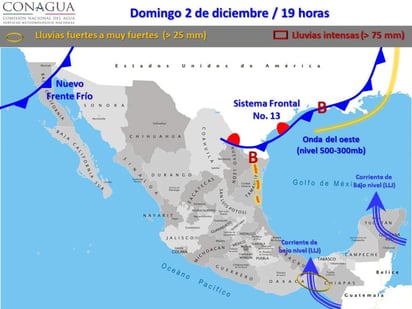 El ingreso de este nuevo frente frío, durante la tarde – noche de este viernes, vendrá acompañado de fuertes vientos. (ESPECIAL)