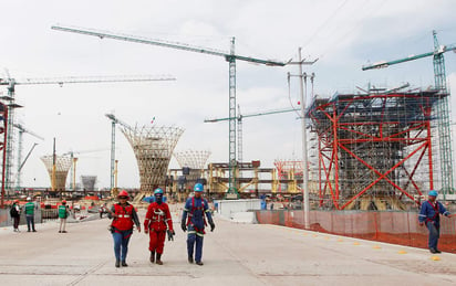 Se determinó que las obras en Texcoco continuarán. (ARCHIVO) 