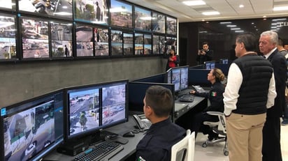 A partir del mes de enero en que el gobierno del Estado empiece a instalar sus cámaras de videovigilancia junto con las 80 del municipio, se podrá contar con alrededor de 450 equipos de la más avanzada tecnología. (ESPECIAL)