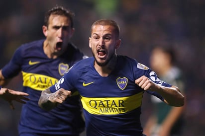 Izquierdoz y Benedetto, exjugadores de la Liga MX, estarán en la final de la Copa Libertadores a disputarse en Madrid. (Jam Media)