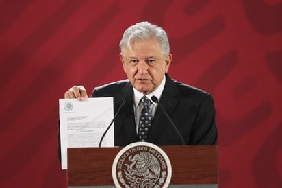 El presidente Andrés Manuel López Obrador lanzó el Plan General de Educación con el que proyecta la cancelación de la reforma educativa a través de una iniciativa de ley. (EFE)